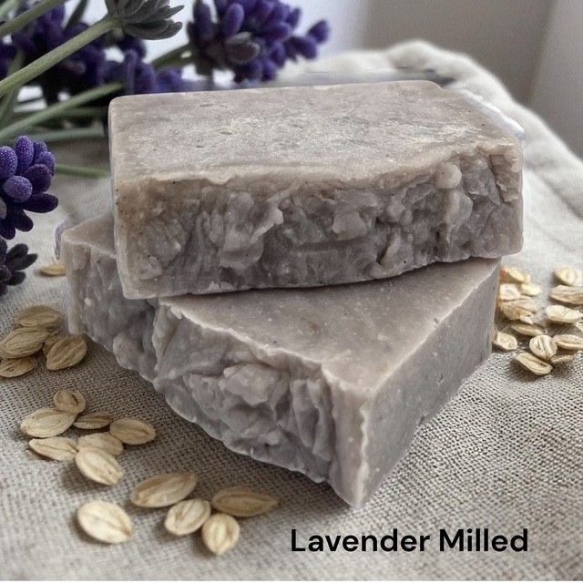 Handmade Cold Processed Milk Soap Bars, 2 Pack, Pick Scent, Free Ship