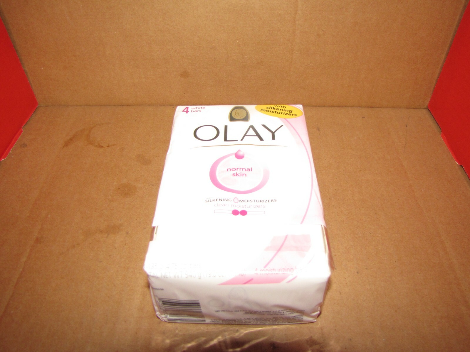 OLAY NORMAL SKIN SILKENING MOISTURIZERS 4 BAR PACK 4.75 OZ EA DISCONTINUED RARE