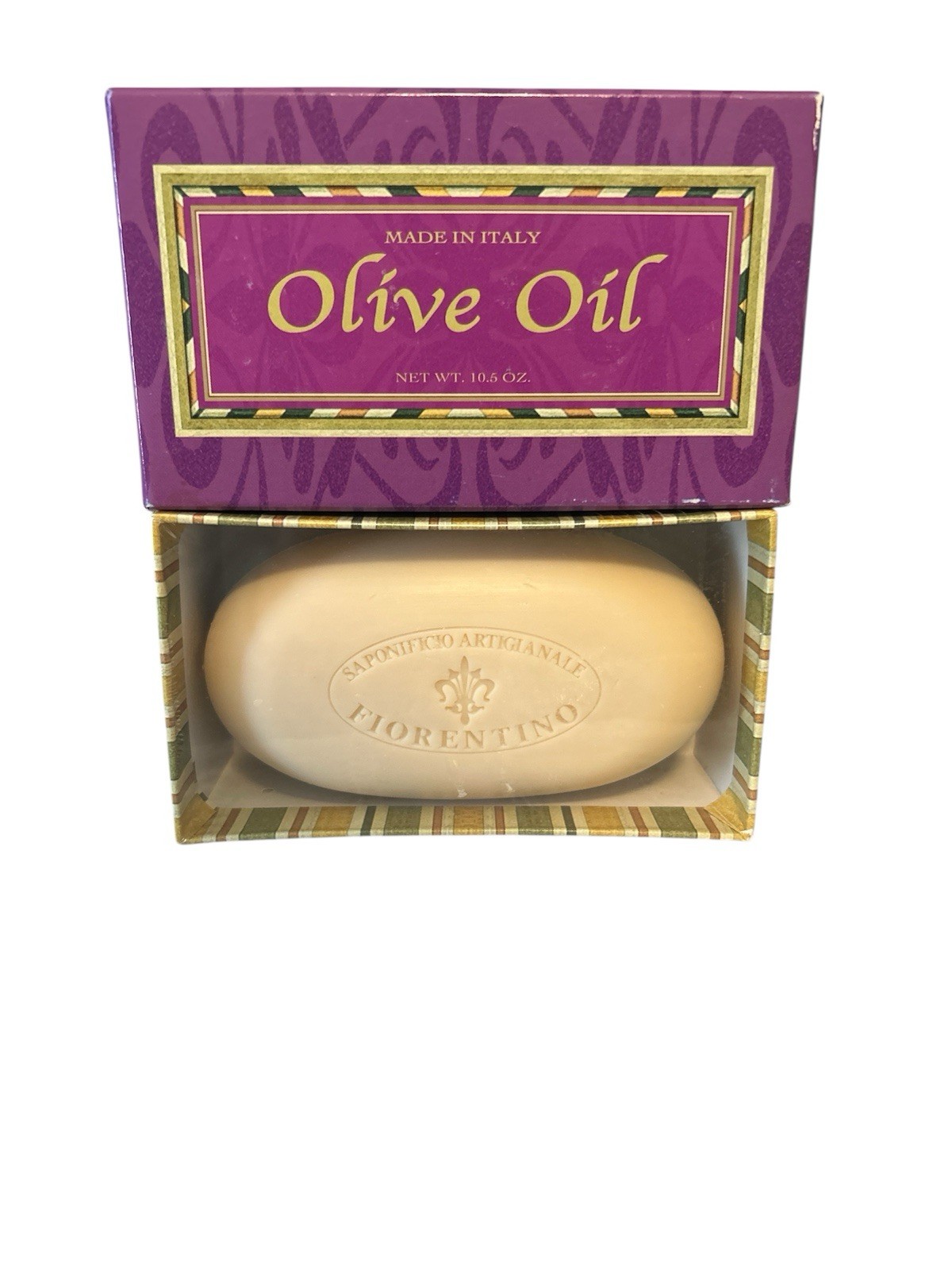 SAPONIFICIO ARTIGIANALE FIORENTINO- OLIVE OIL Scented Bar Soap Italy 15.5 Oz