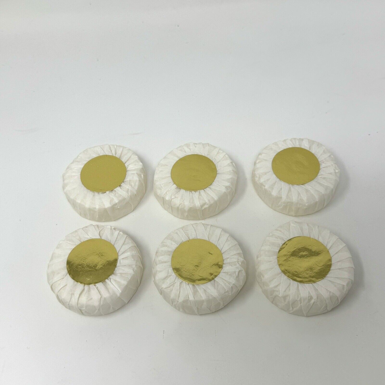Caswell-Massey Bar Soap NOS Travel Size 6 X Paper Wrap Disc 1.4 oz each