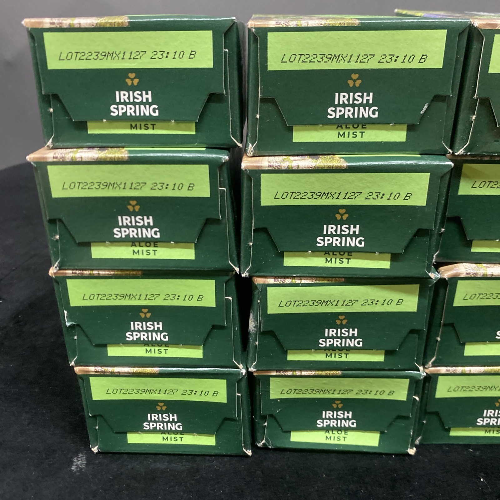 Irish Spring Aloe Mist Deodorant Bar Soap for Men, 4oz Bars (20)