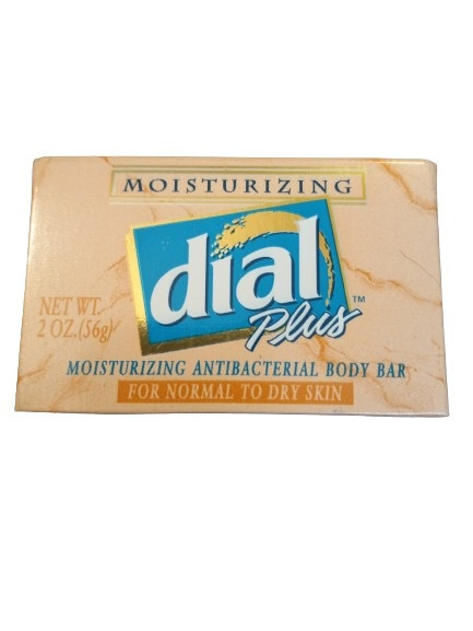 Dial Plus Moisturizing Bar Soap Normal to Dry Skin 2 Oz Sample Size Vintage