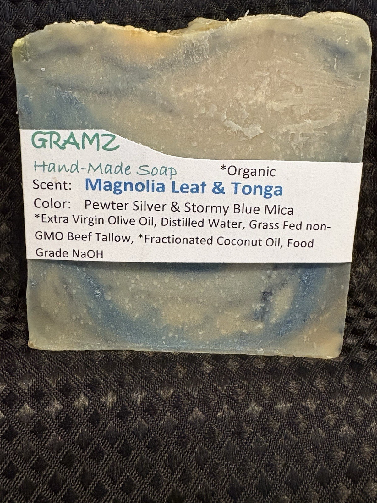 Grass Fed Beef Tallow Soap – Hand-Made Bar or Sample Size – Mostly Organic