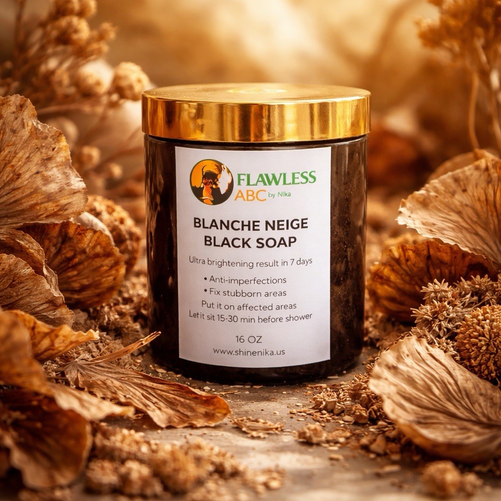 Ultra Brightening Black Soap 16 oz Body Face