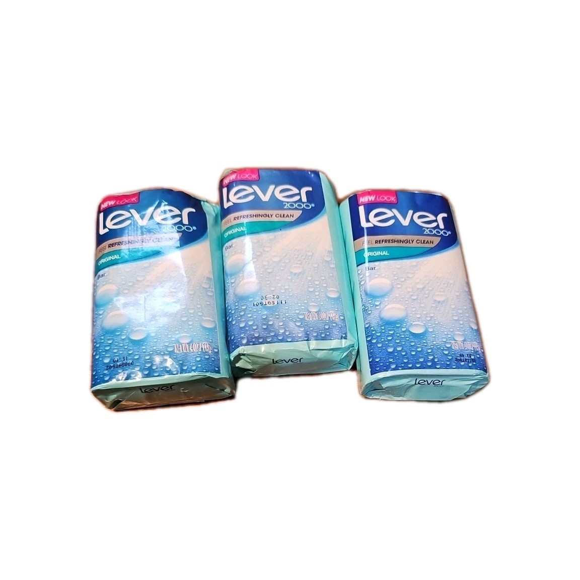 3 X Lever 2000 Original Healthy Fresh Skin Bar Soap Boxed, 4 oz Each – New