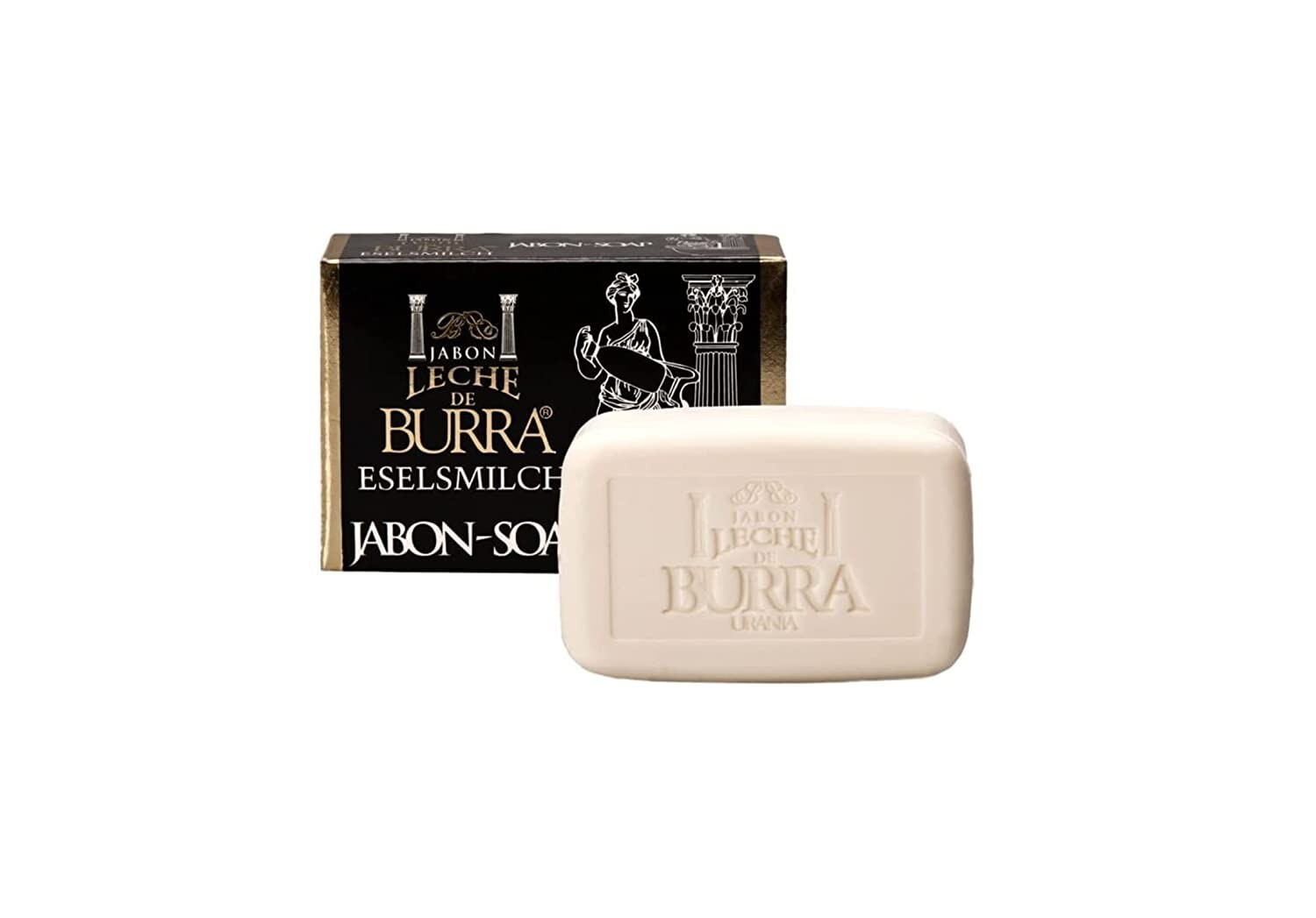 Urania Siete Machos Jabon Leche De Burra / Body Cream Soap 90 g – 3.17 oz