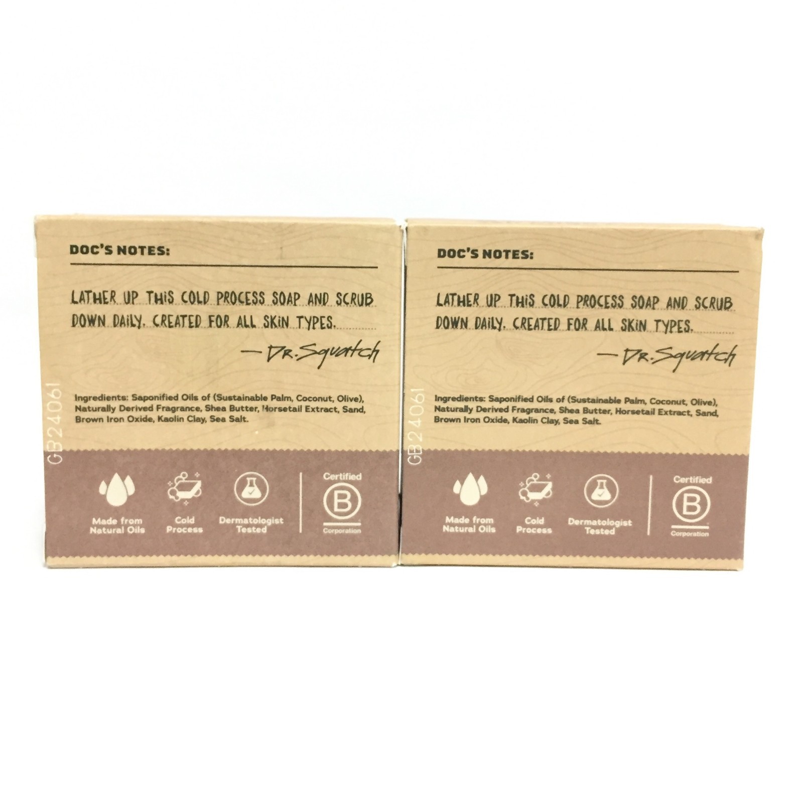 (2 PACK) Dr. Squatch Men’s Natural Soap – Maverick Musk, 5 oz