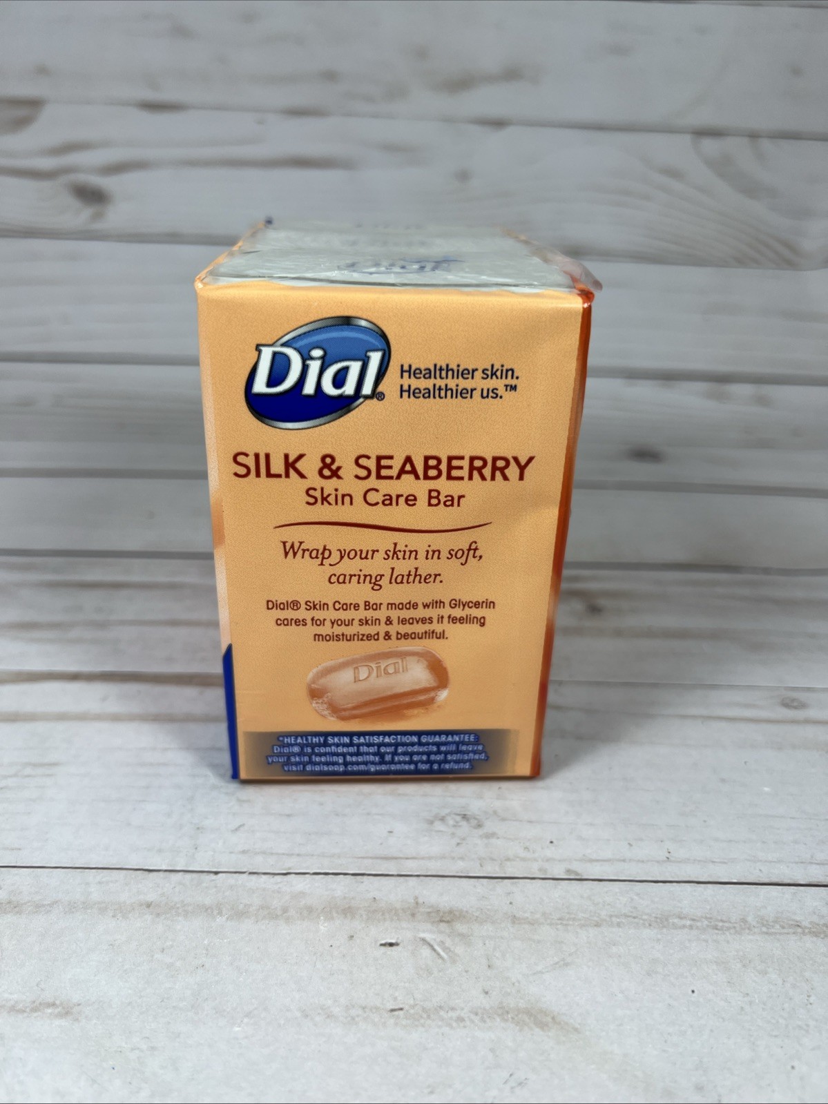 Dial Silk & Seaberry Gentle Cleansing Skin Care Bar 3-Count (3Packages) Rare
