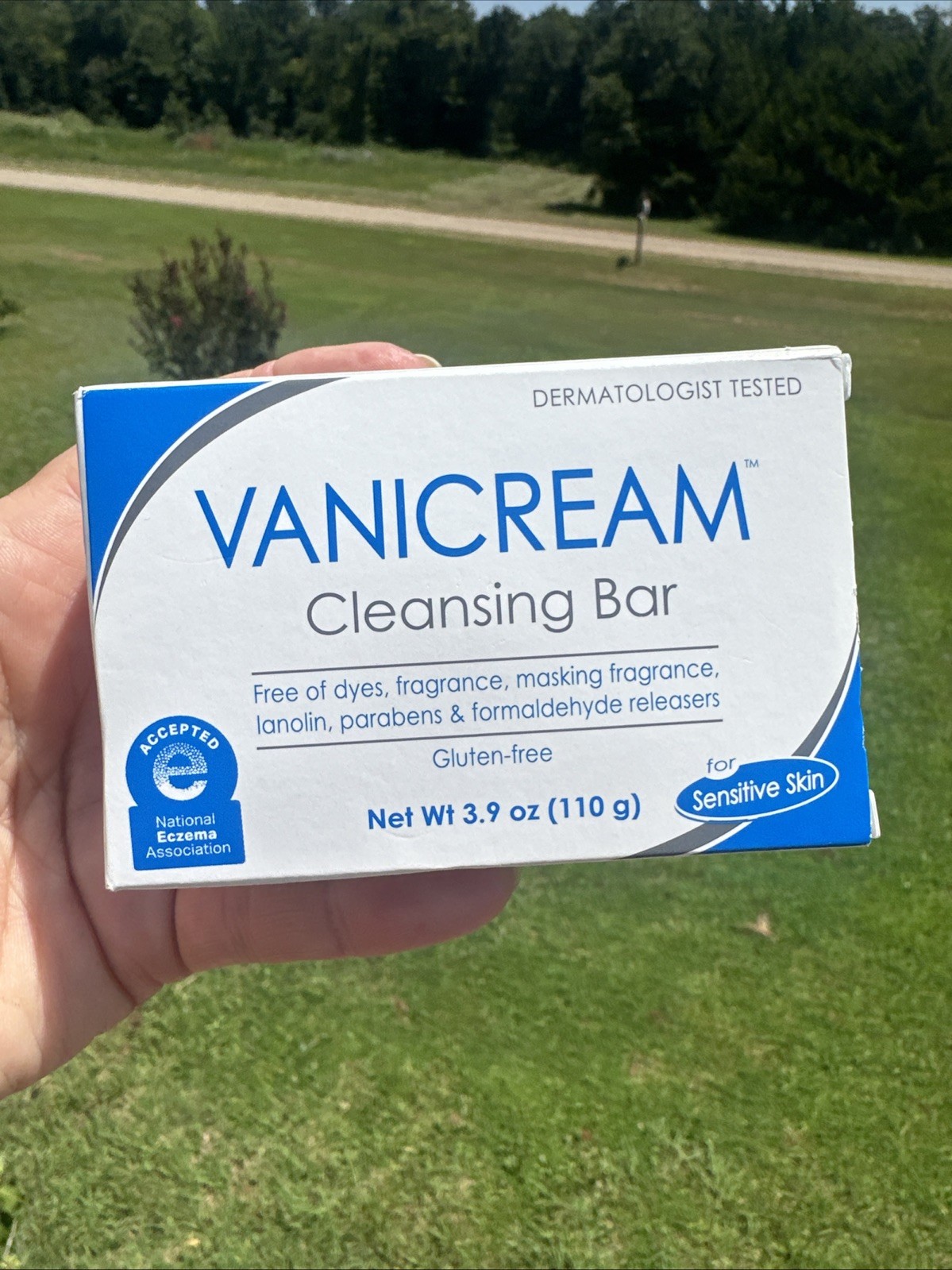 Vanicream Cleansing Bar For Sensitive Skin 3.9 Oz