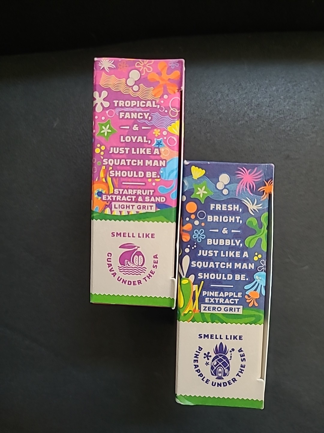 Dr. Squatch Mens Limited Edition SPONGEBOB SQUAREPANTS PATRICK Natural Soap Bars