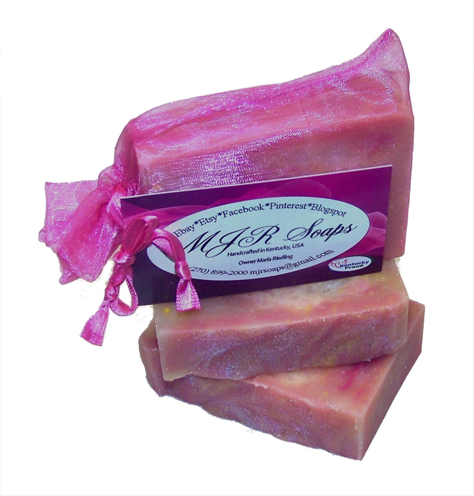 Honeysuckle Goat Milk Soap-Palm Free, Natural & Organic by MJR Soaps