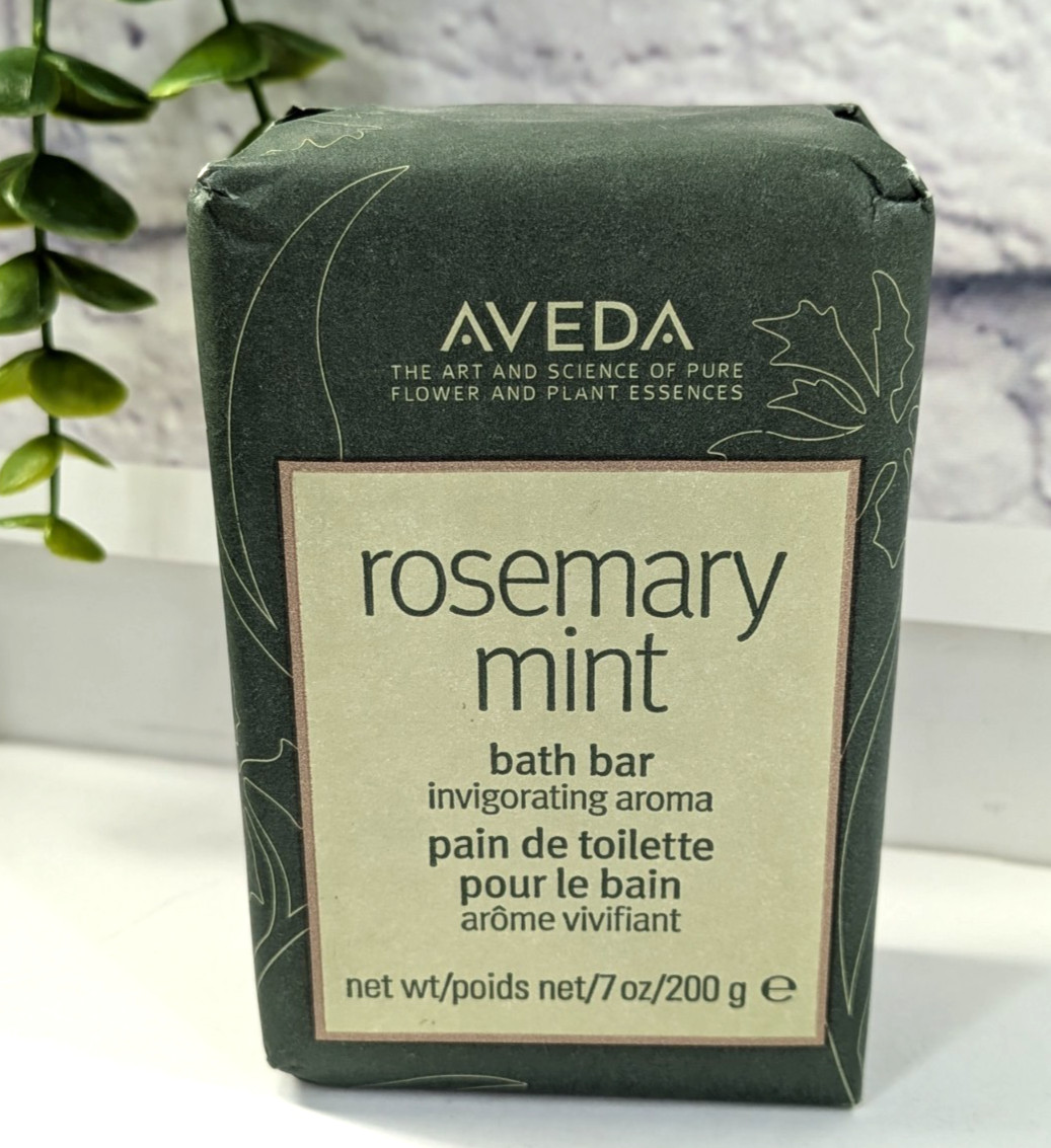 SEALED NEW!🌿AVEDA Rosemary Mint Bath Bar 7oz/200g Bath Soap Invigorating Aroma