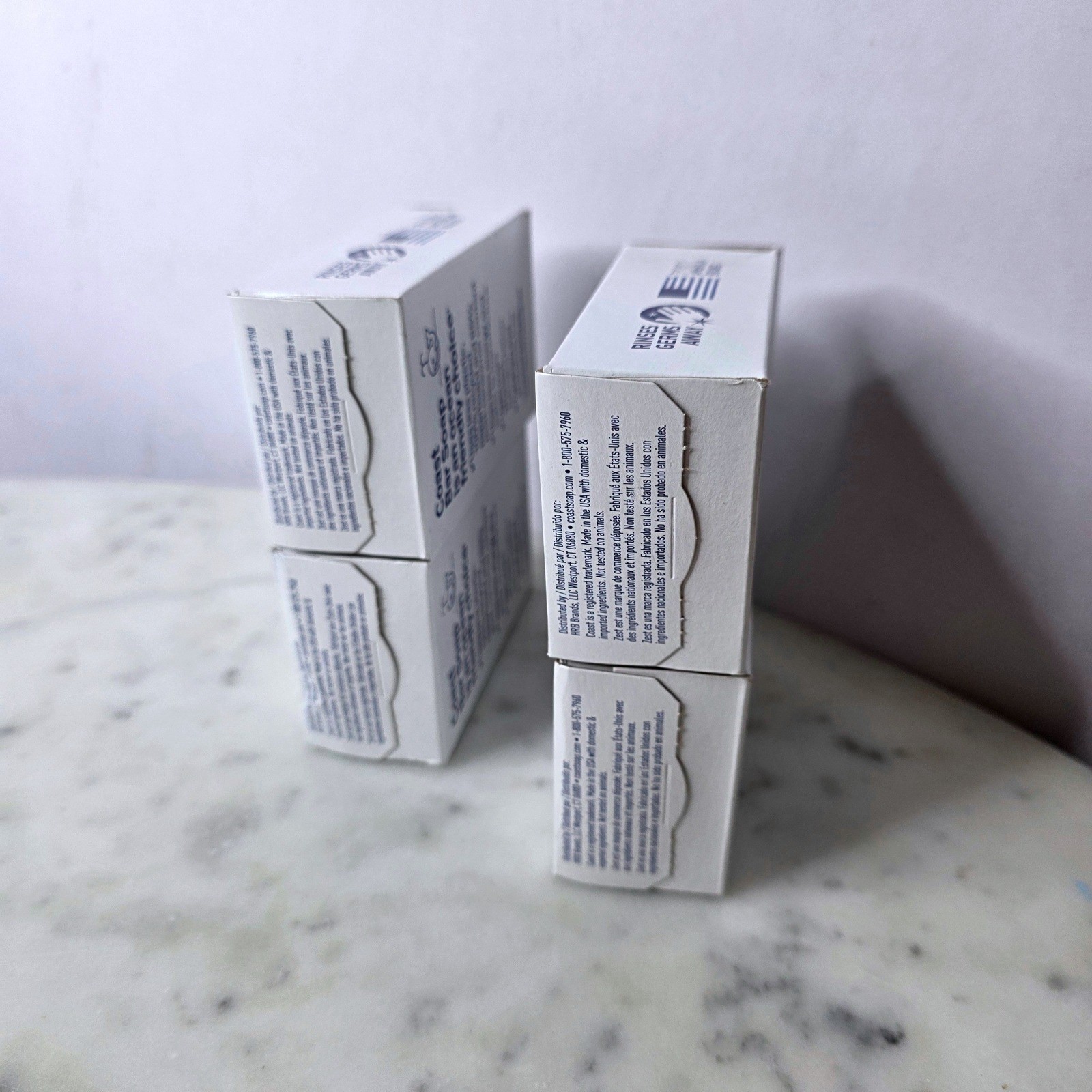 Vtg Coast Original Eye Opener Refreshing Deodorant Soap 4 Bars 4oz Each USA