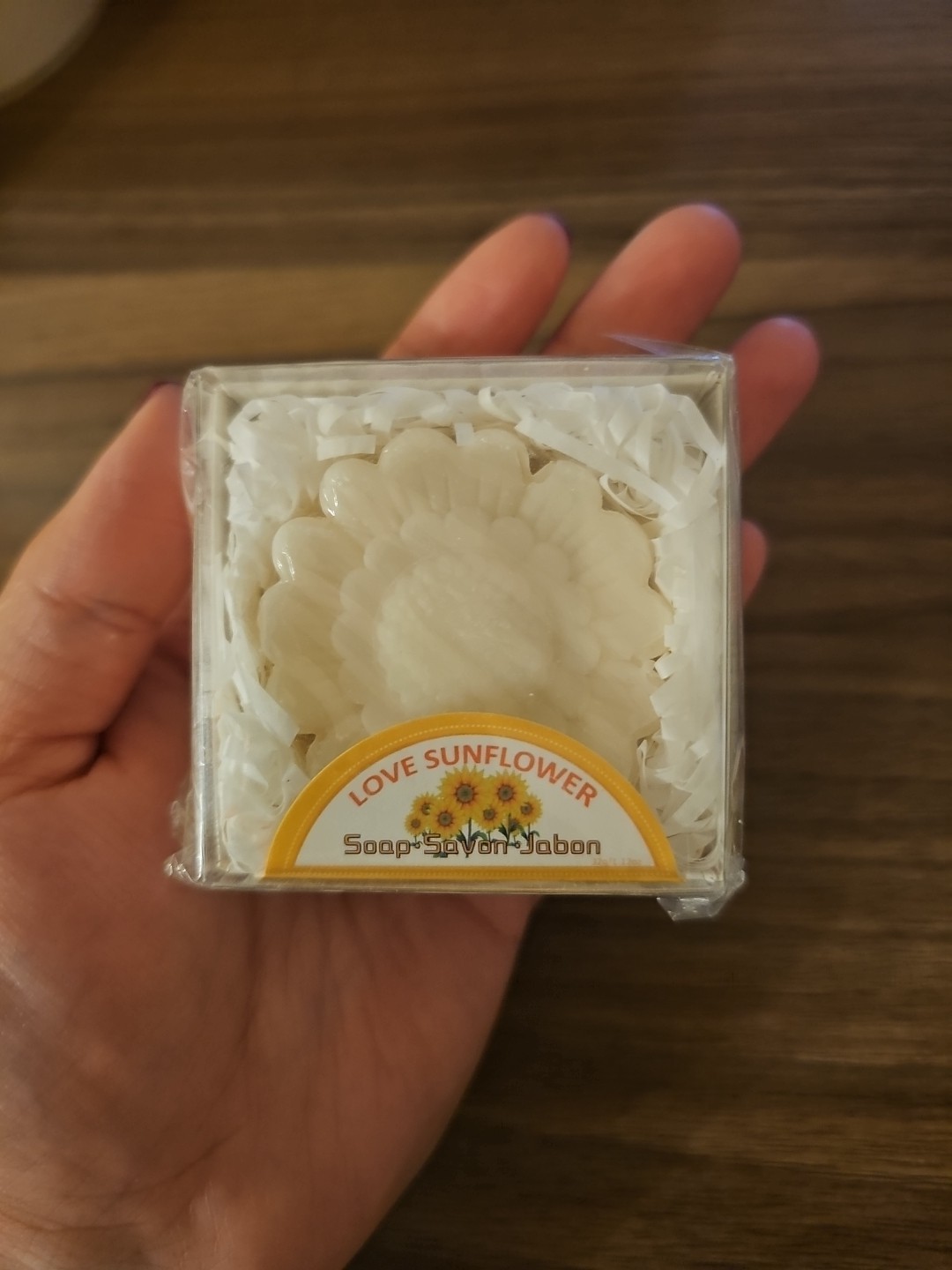 Small Sunflower Shaped Soap