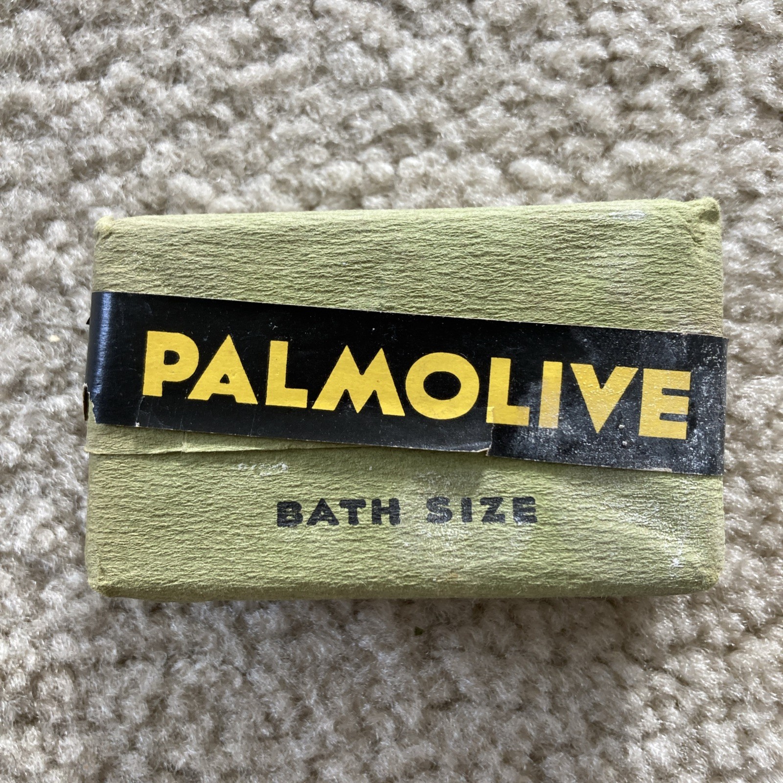 Vintage Palmolive Bath Size Soap Bar