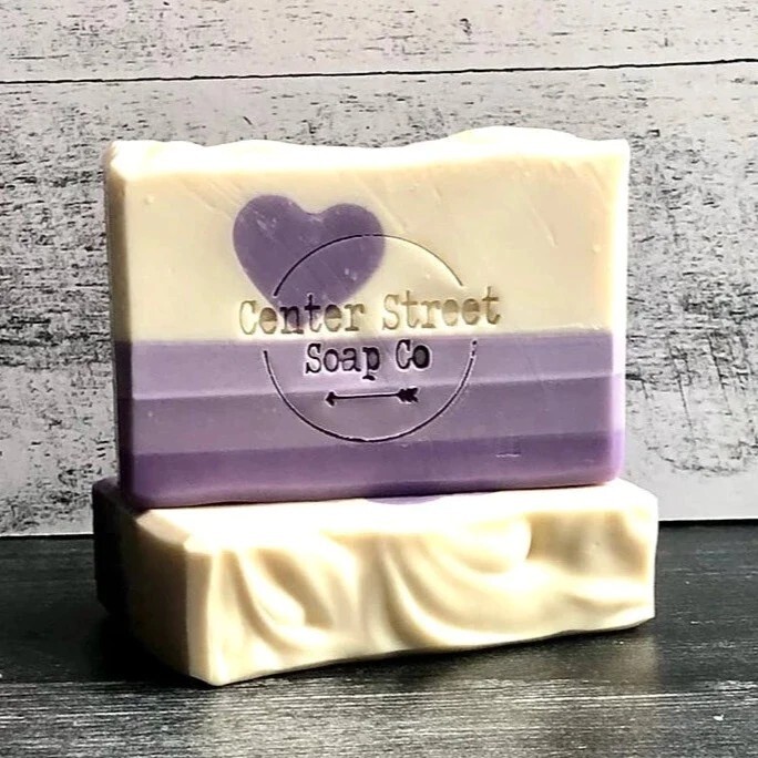 Gourmet Handmade Soap Bars – Sweetheart -Center Street Soap Co – 5 Count 