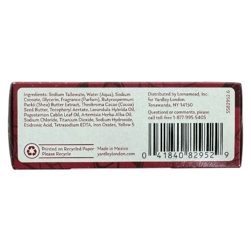 3 Yardley® London COCOA BUTTER Nourishing Bath Bar 4.0 oz Shea Butter Vitamin E