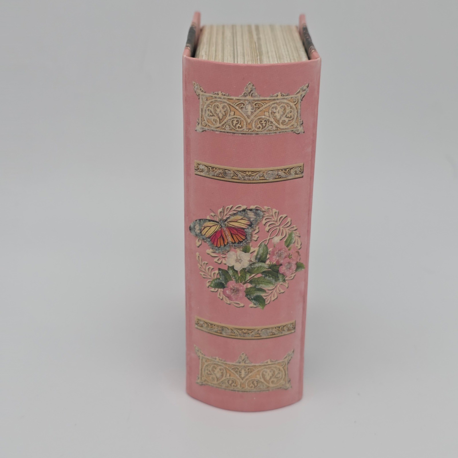Punch Studio Citrus Passion Soap 4oz Pink Floral Keepsake Book Box New Sealed