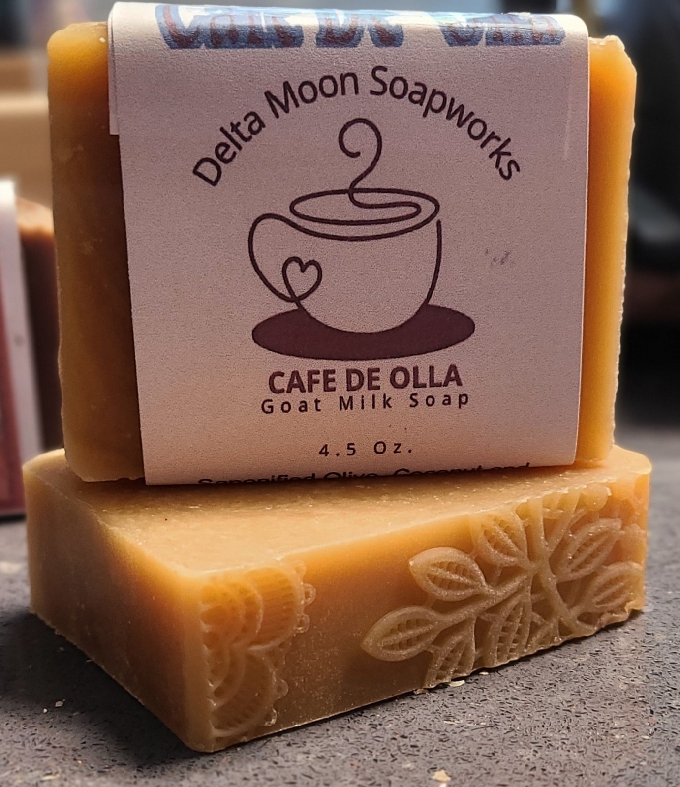 Cafe De Olla Goat Milk Soap, + samples