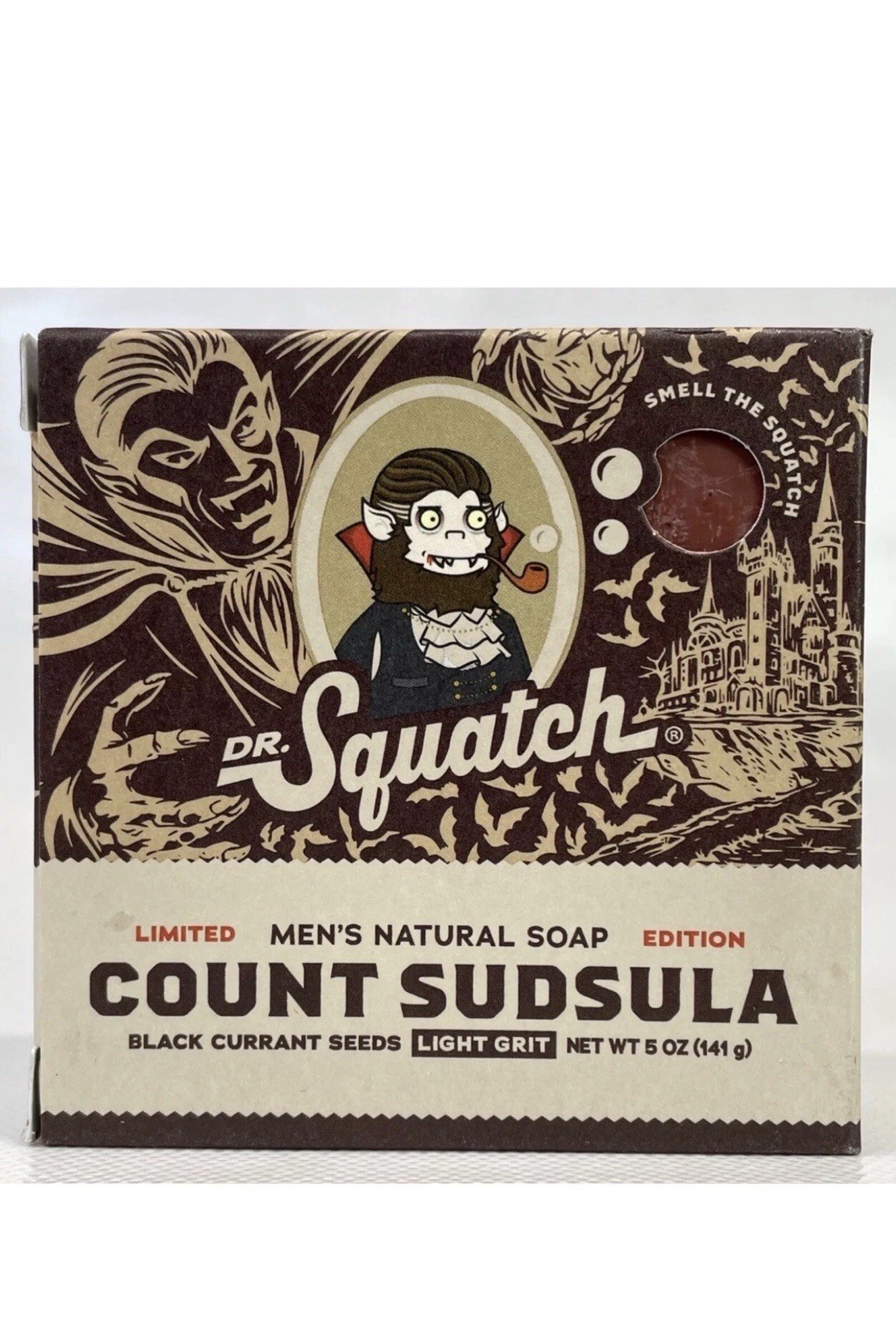 Count Sudsula Light Grit Dr Squatch Soap 5 Oz Bar FREE SHIPPING