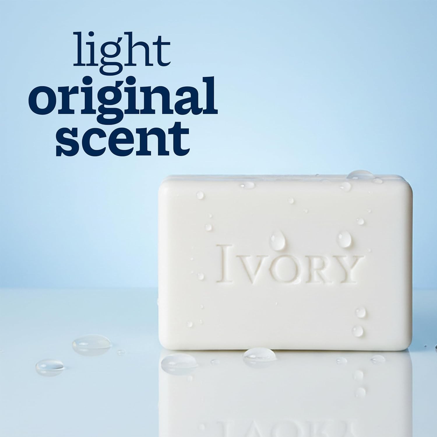 Ivory Gentle Bar Soap Original 3.17 oz 12 Count 99.44% Pure Plant Based Cleanser