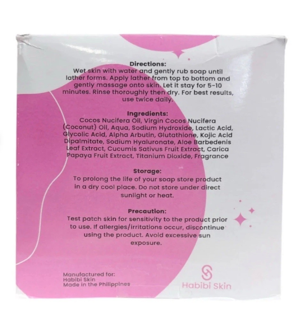 Habibi Skin Essentials Milky Peeling Soap 50g Pack of 20 Bars. A Legit Seller.