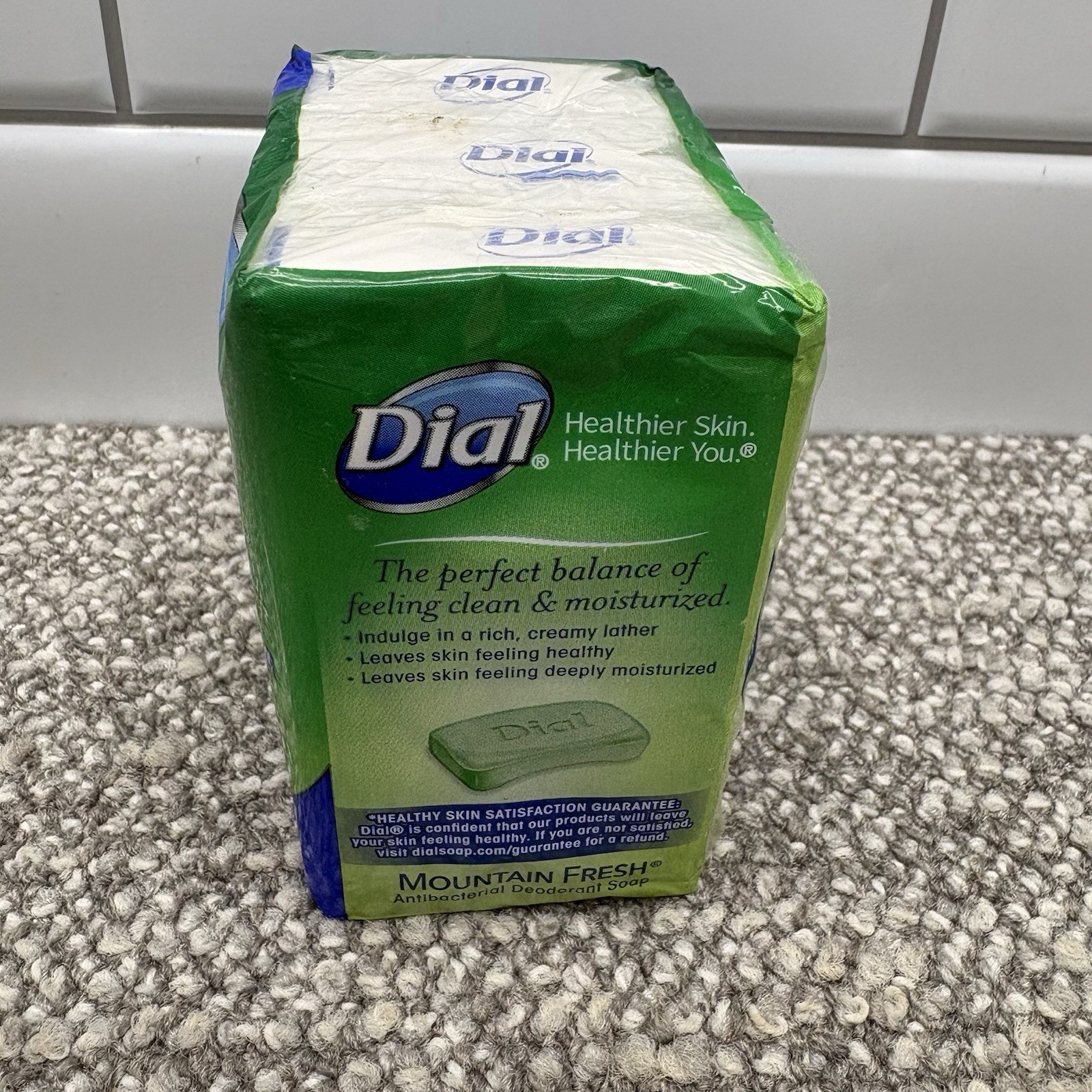 Dial Antibacterial Bar Soap Mountain Fresh Deodorant 4oz (3 Pack) DISCONTINUED