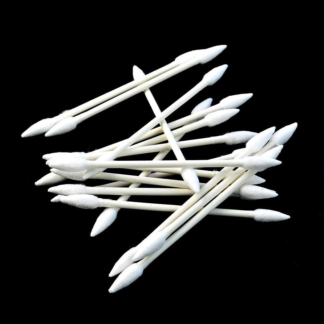 800 Pieces Cotton Swabs, Double Precision Tips with Paper Stick