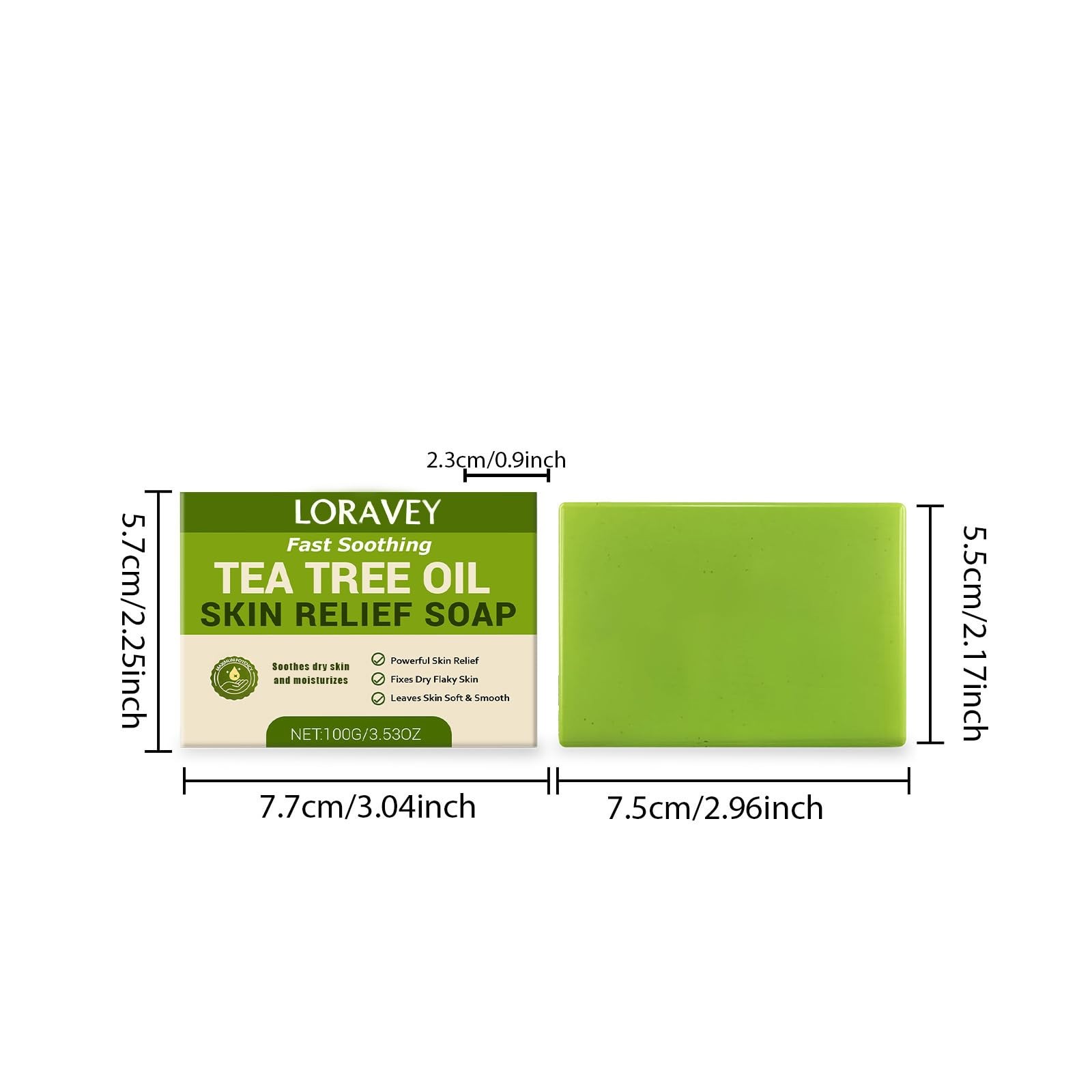 Antifungal Relief Soap Bar, Tea Tree Oil Soap, Natural Foot & Body Soaps for …