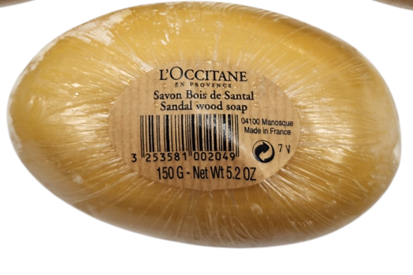 DISCONTINUED L’Occitane Sandalwood Bar Soap Savon Bois de Santal 5.2 oz Sealed