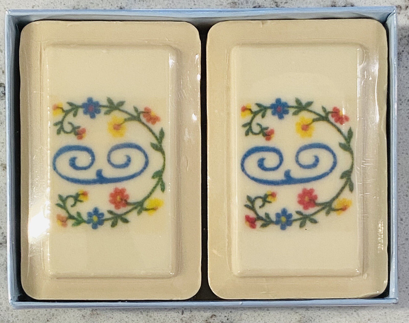 SEALED VINTAGE KATHERINE GRAY 5 1/2 OZ ” C ” PERSONALIZED FRENCH MILLED SOAP