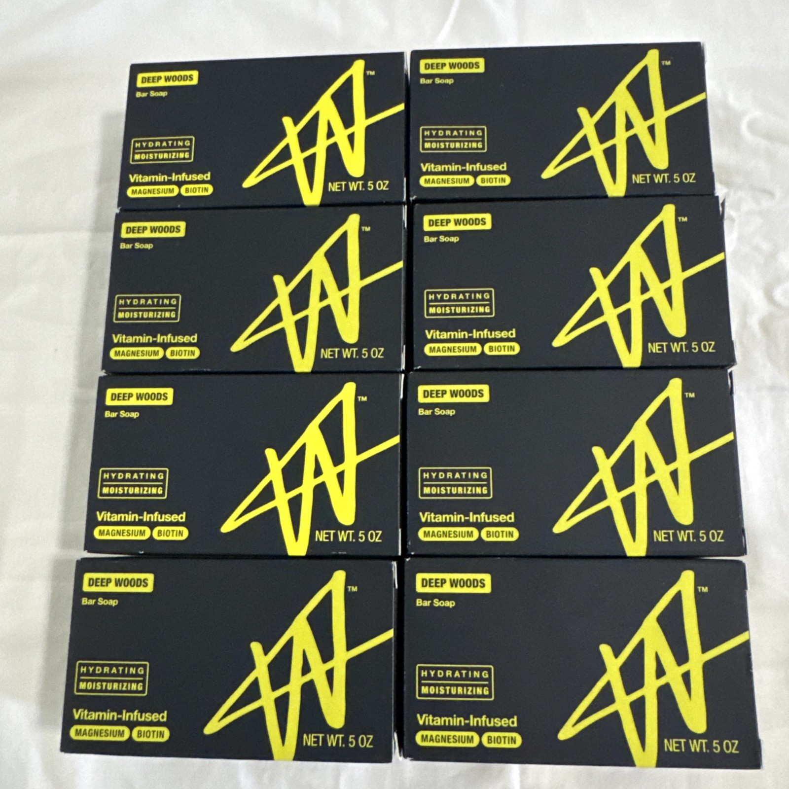 W Jake Paul 8pc Winning Formula Bar Soap Deep Woods Vitamin Magnesium