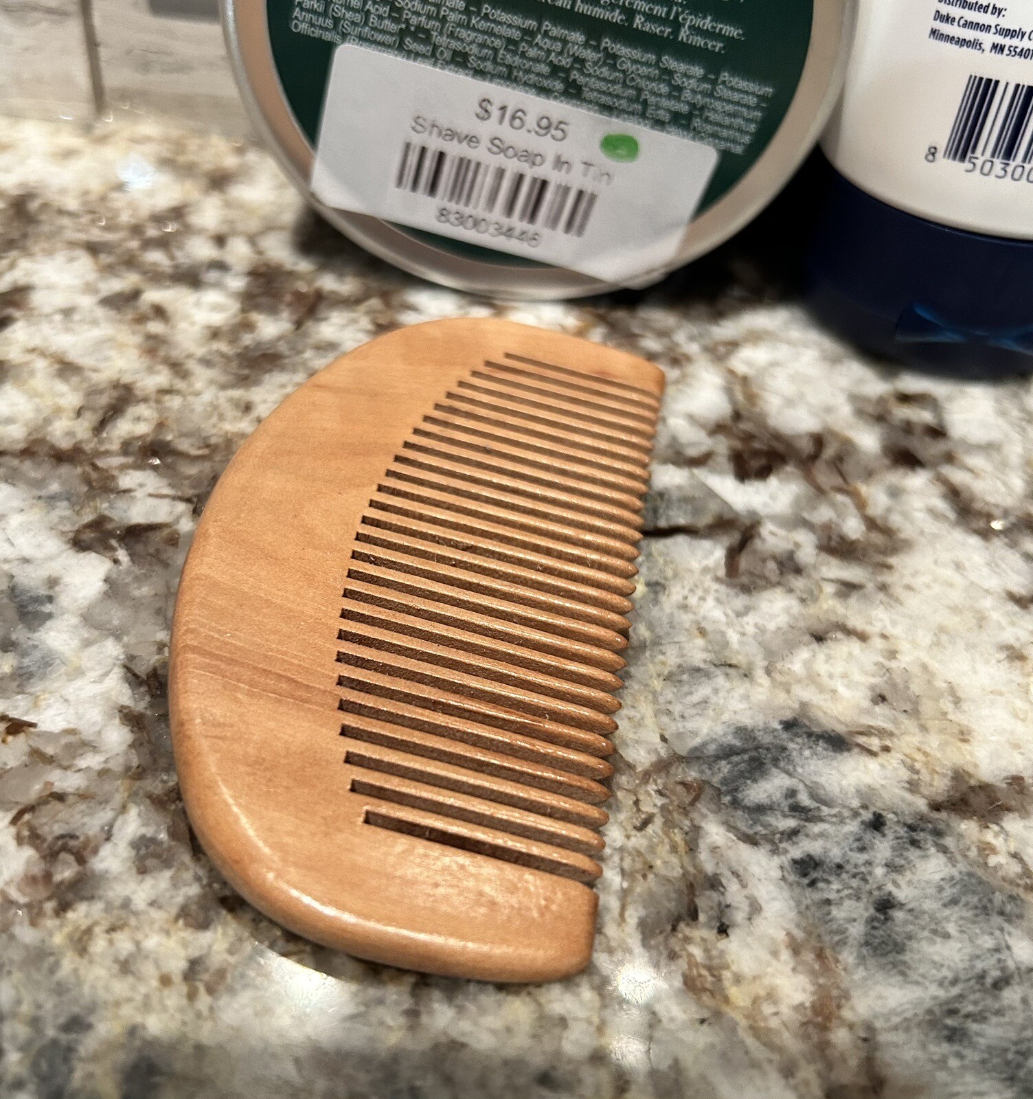 Pre de Provence Bergamot Thyme Men’s Fragrance Soap Duke Beard Oil And Wash Comb