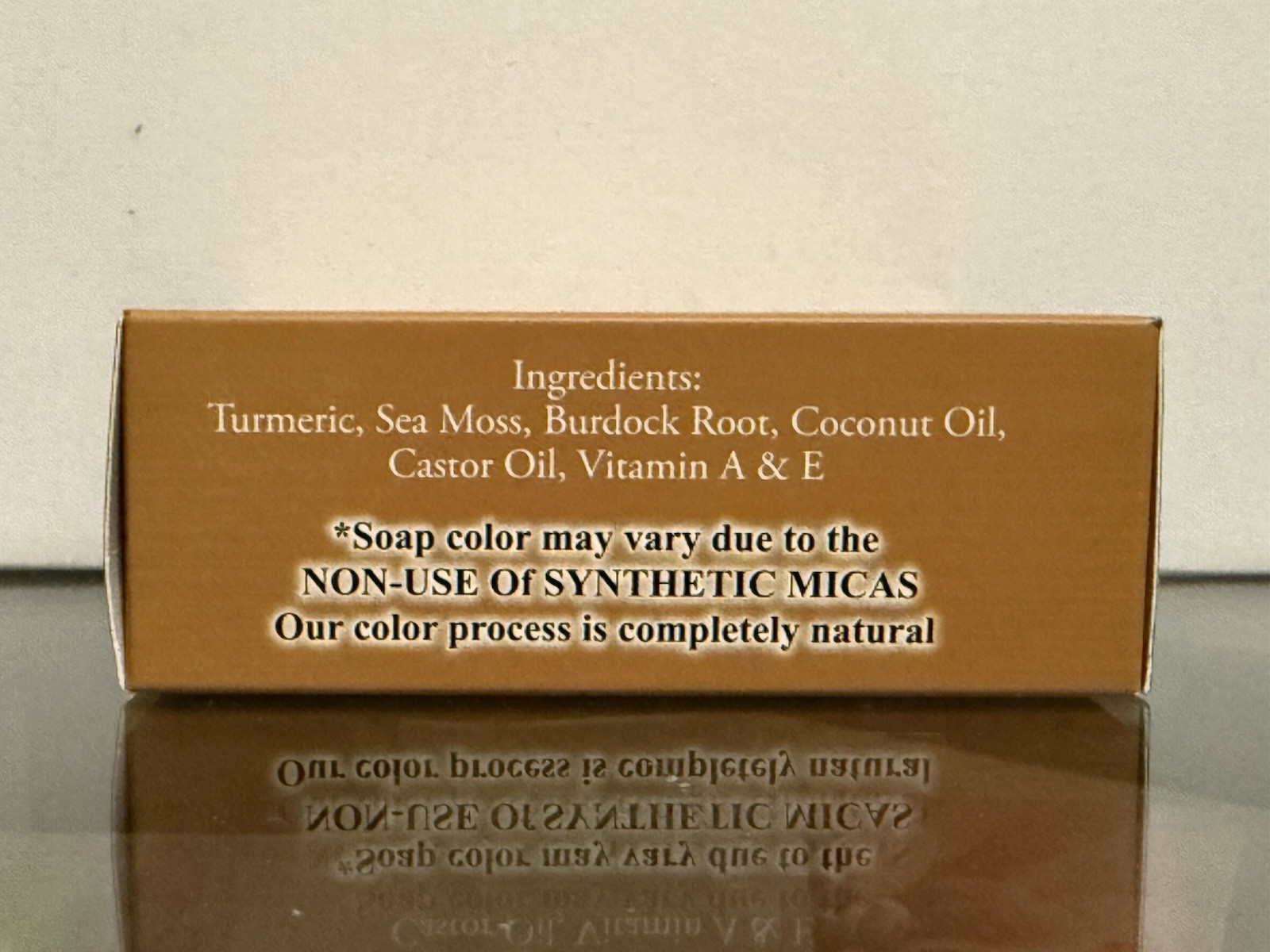 Signature 100% Cold Processed Raw Butter Soap 6oz-Turmeric, Sea Moss, Burdock