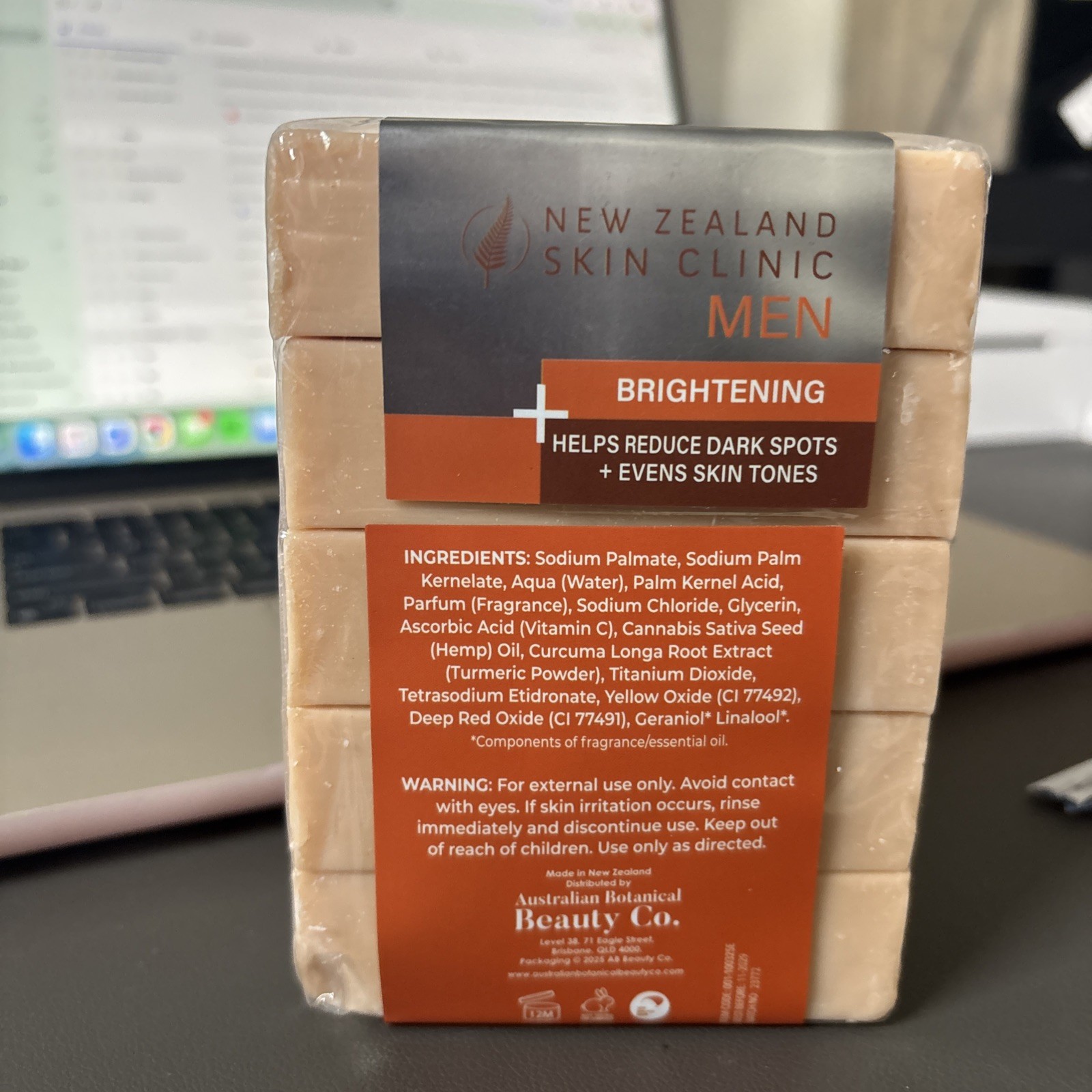 New Zealand Skin Clinic Brightening Help & Vitamin C Body Soap 5 Pk 17.6 oz