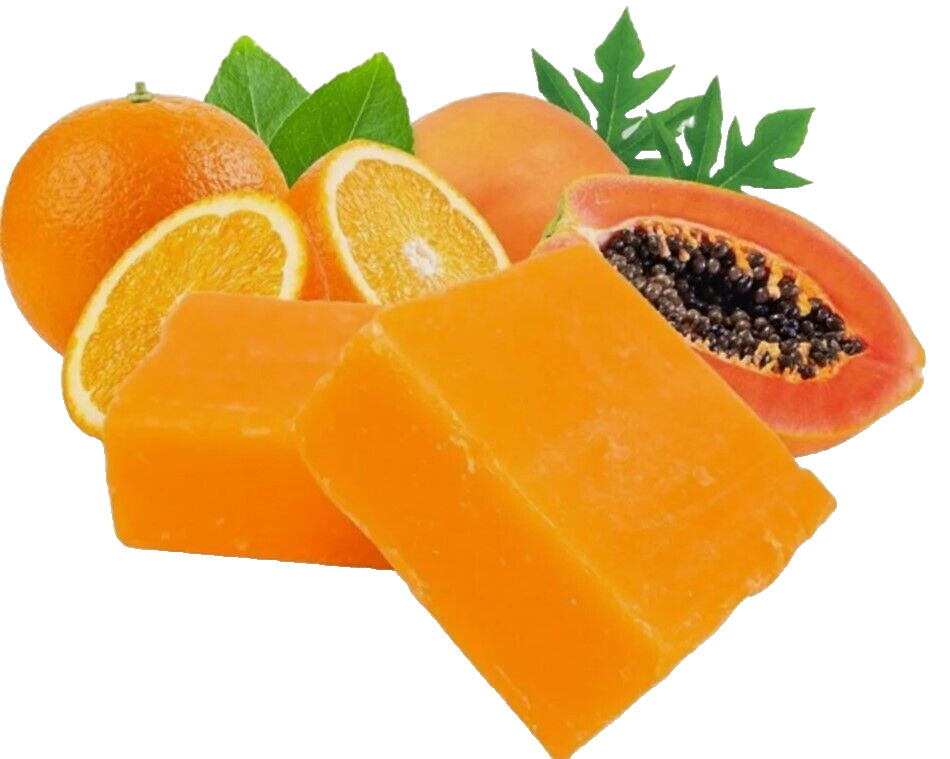 12xSoap Bar Body Natural Papaya Herbal Skin Vipada Face Orange And Whitening 65g