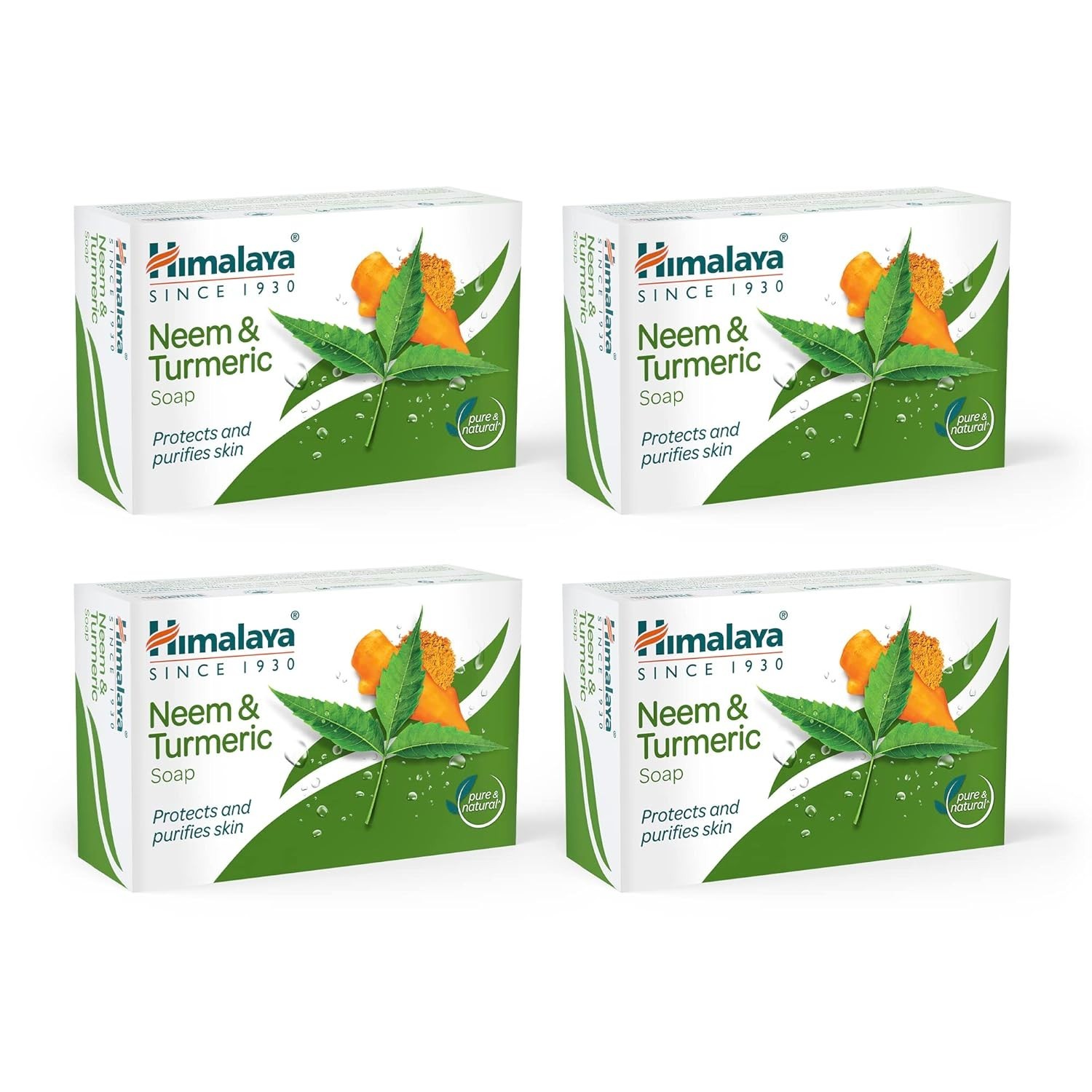 Himalaya Herbals Neem and Turmeric Soap, 125gm (Pack of 2) Health & Beauty