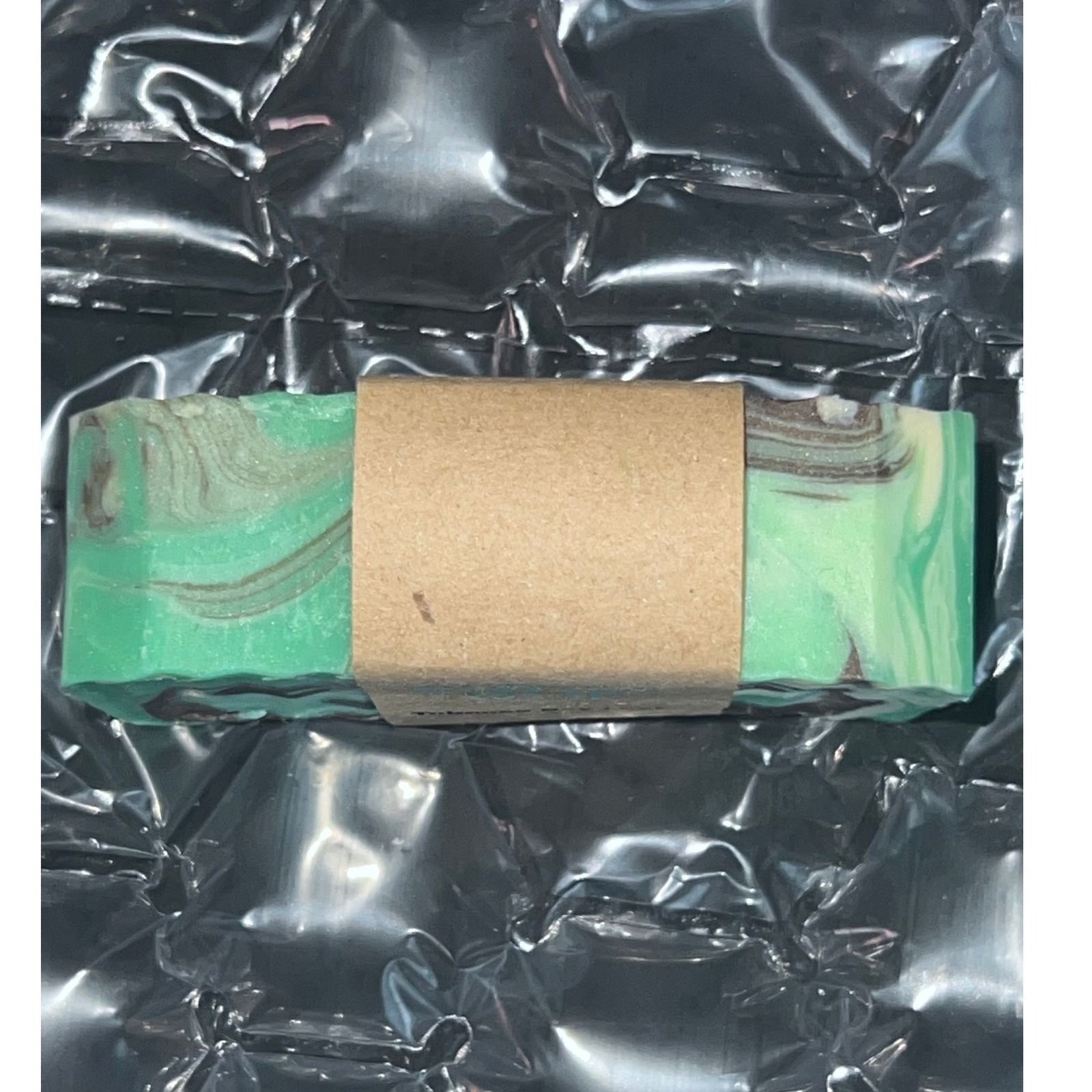 Buff City Soap Tobacco Bay Leaf Bar Soap Unisex 5.5oz Green New Swirled Design
