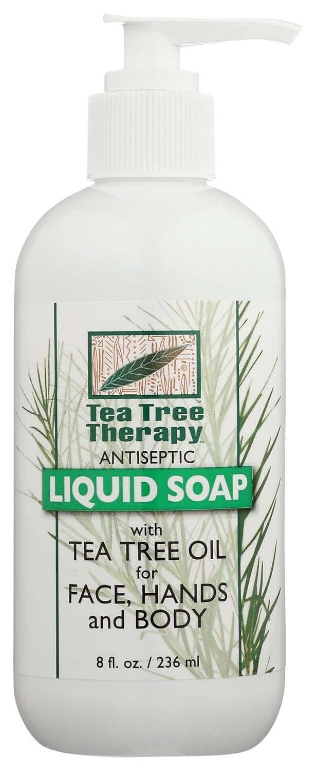 Tea Tree Therapy Antiseptic Liquid Soap With Tea Tree Oil 8 Oz Pump Bottle