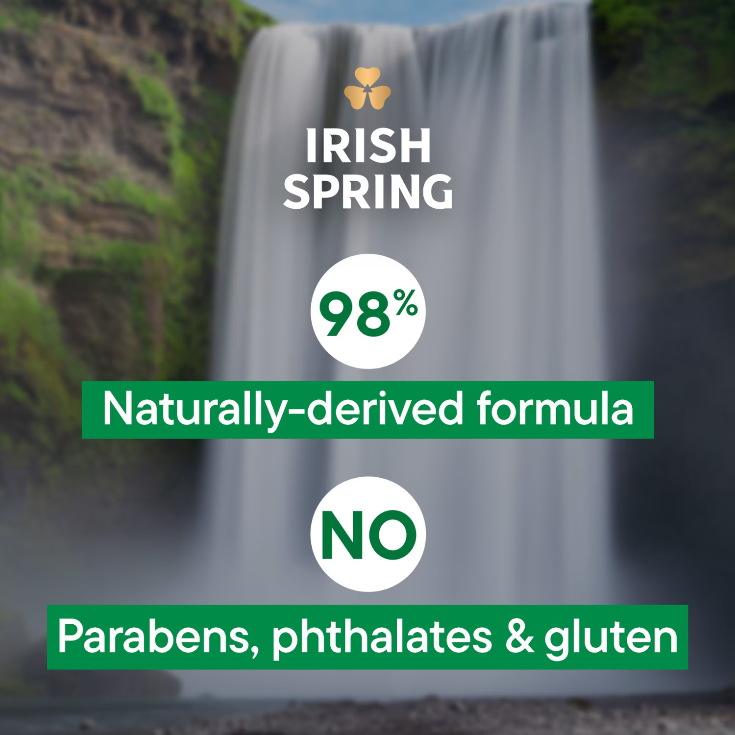 (8 Pack) Irish Spring Aloe Mist Deodorant Bar Soap for Men 12H Fresh, 3.7 oz Bar
