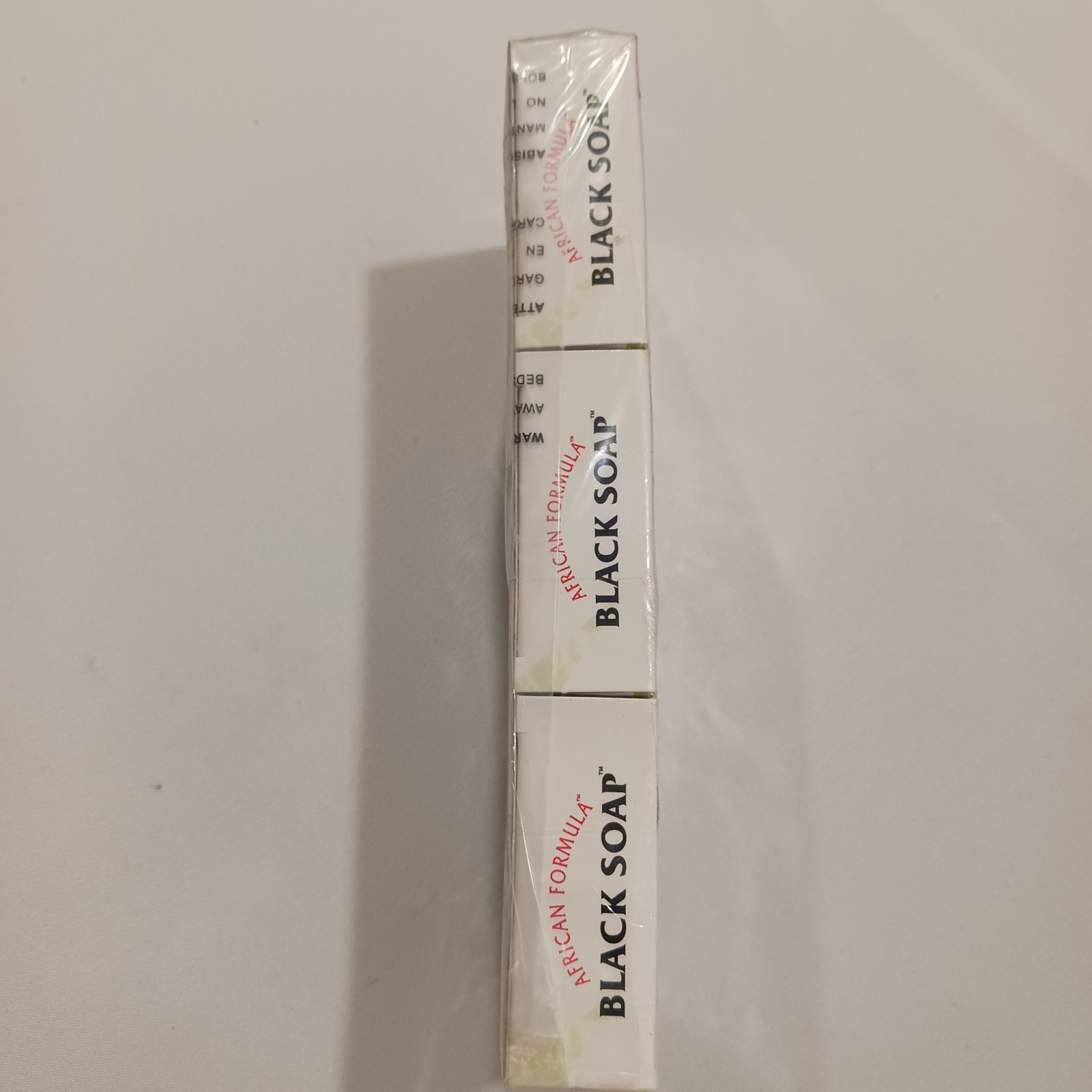 (Pack of 3) African Formula Black Soap with Shea Butter & Aloe Vera Bar – 3.5 oz