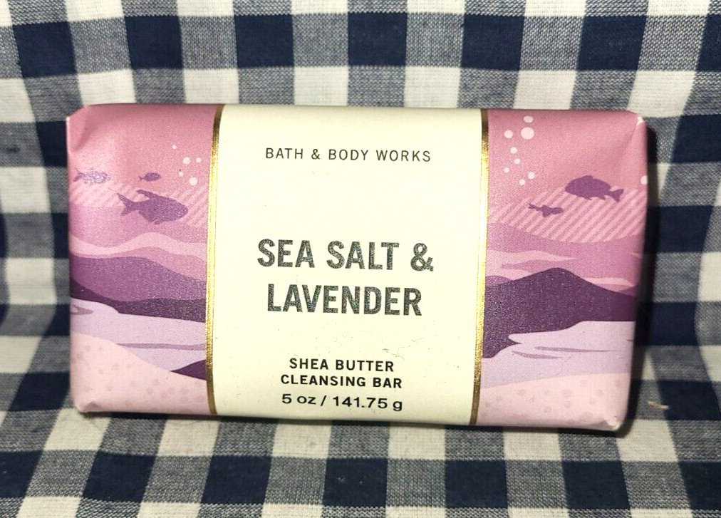 NEW Sea Salt & Lavender Cleansing Bar 5 oz Bath & Body Works SHIPS FREE!