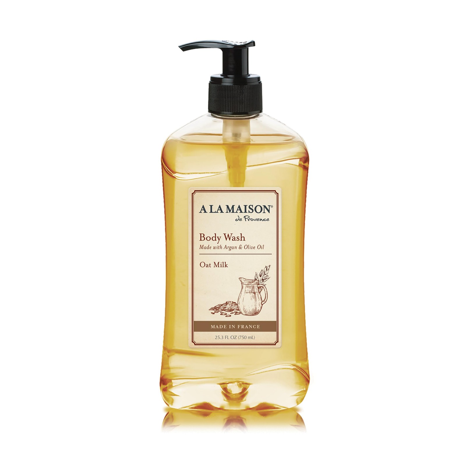 A LA MAISON Oat Milk Body Wash 25.36 Fl Oz, 25.3 Oz (Pack of 1), No Color