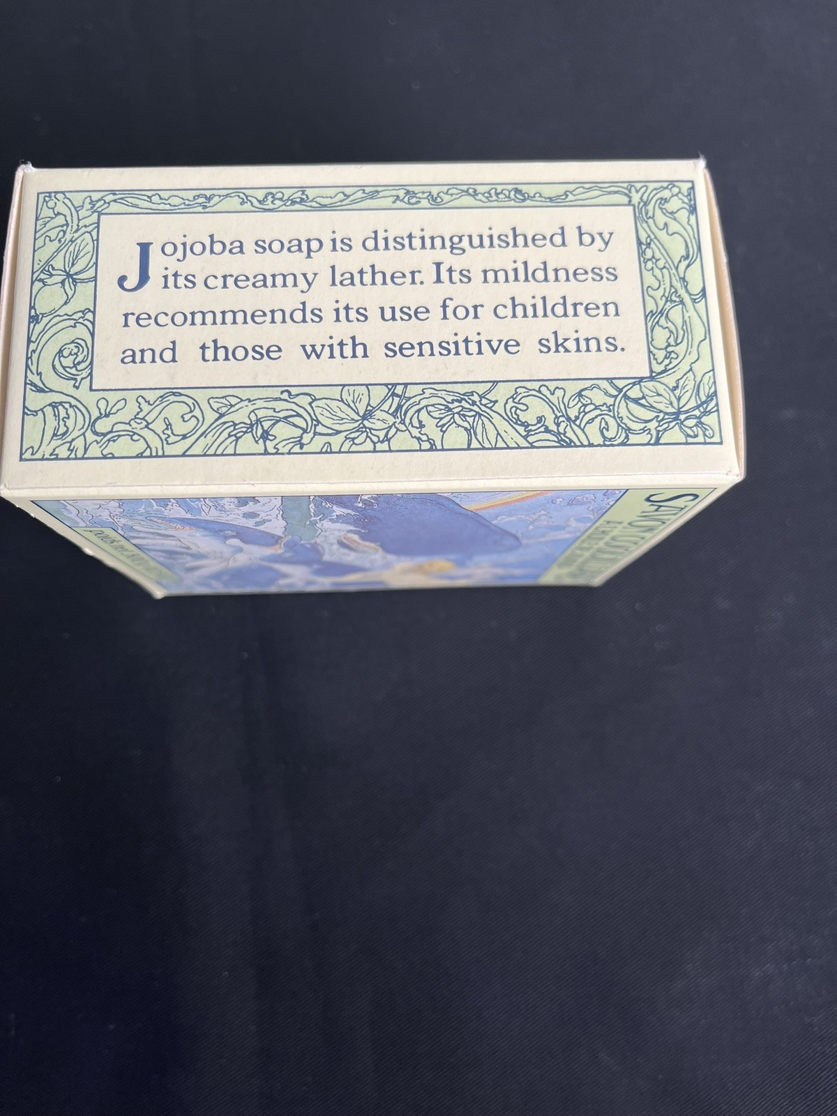 CRABTREE & EVELYN Jojoba Oil Jumbo Triple Milled 10.5 OZ Shell Shaped Soap NIB