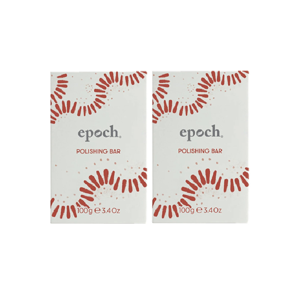 2 bars of Nuskin Epoch Polishing Bar Soap 100g Remove dirt oil free shipping #31