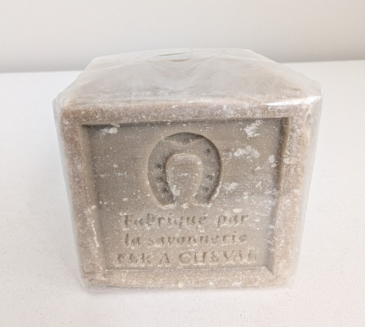 Fer a Cheval Savon Cube de Marseille Olive Soap Cube 300g Wrapped