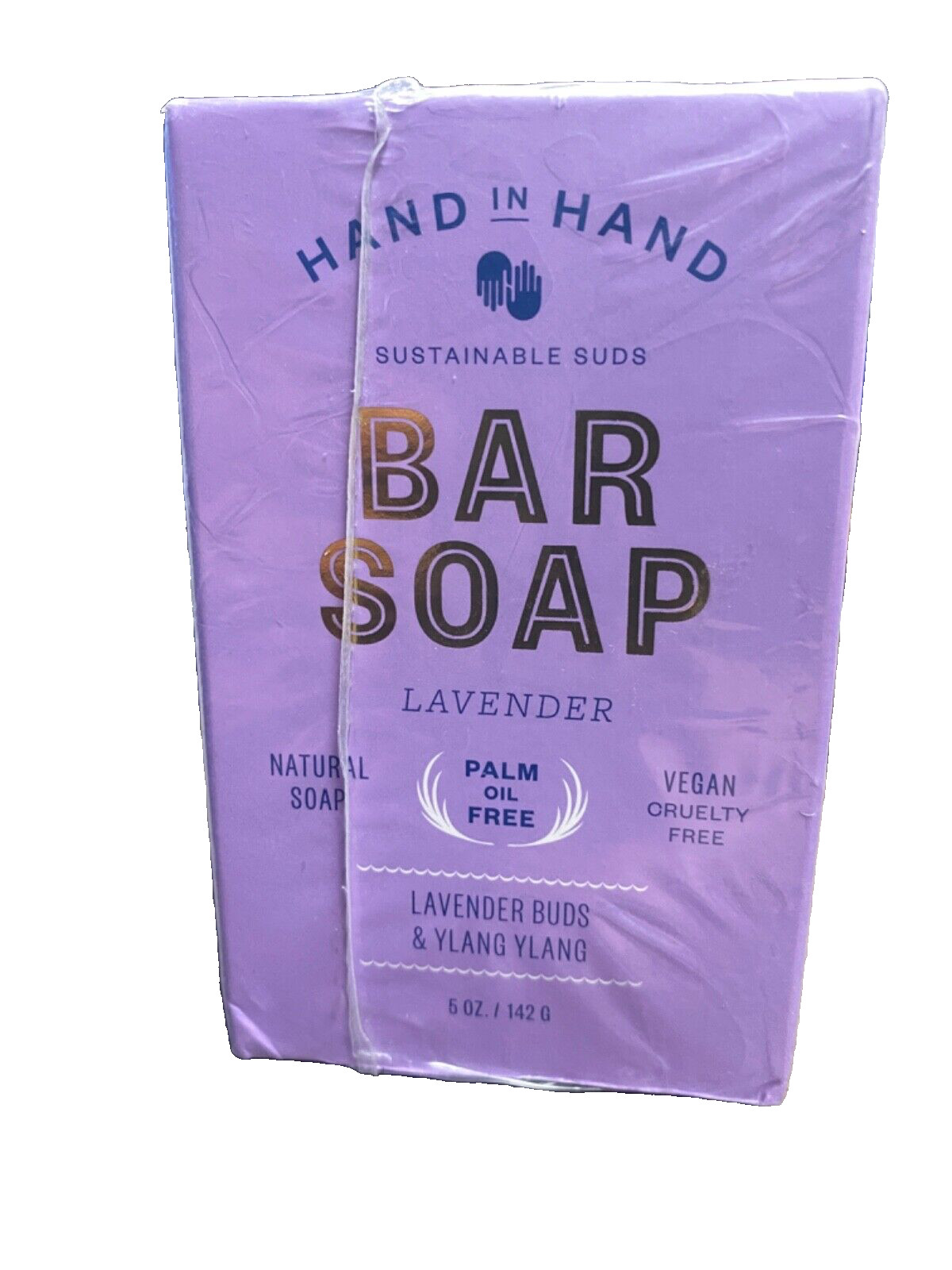 Hand in Hand Bar Soap, lavender soap, moisturizing soap 3 pack 5 oz each