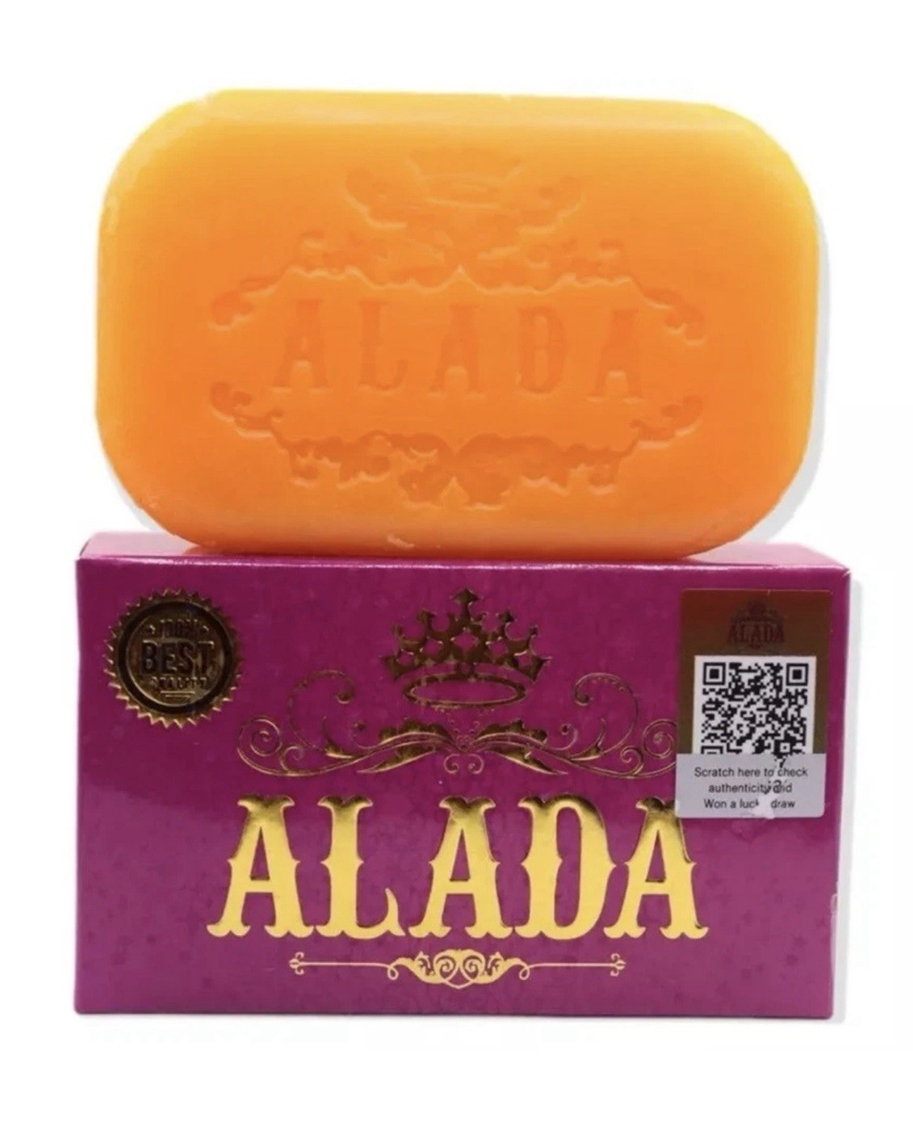 2pcs ALADA BEAUTY SOAP AUTHENTIC NATURAL BATH SOAP 160g (USA 🇺🇸 SELLER)