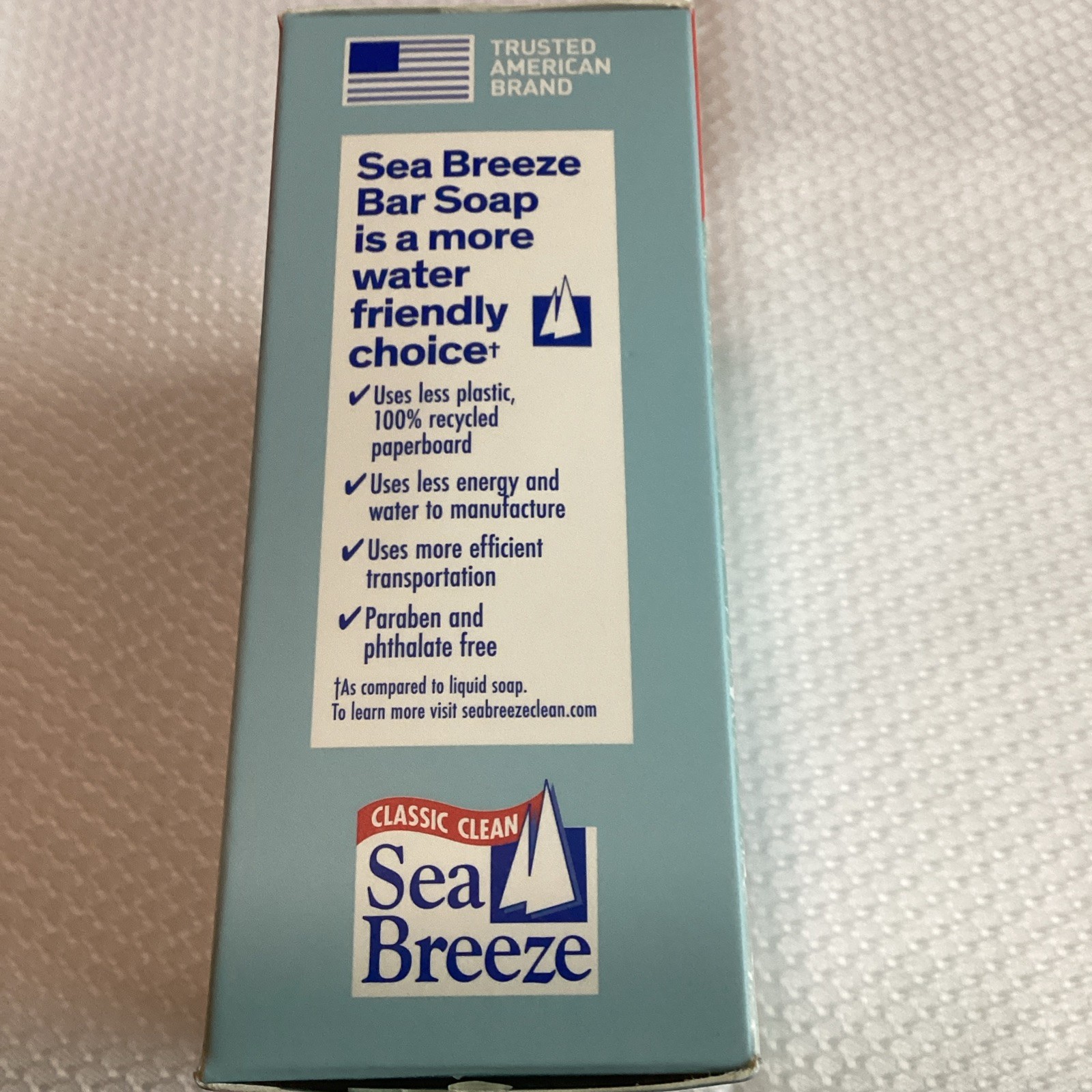 8 pack Sea Breeze Classic Clean Toning & Clarifying Moisture Bar Soap 6.5oz Skin