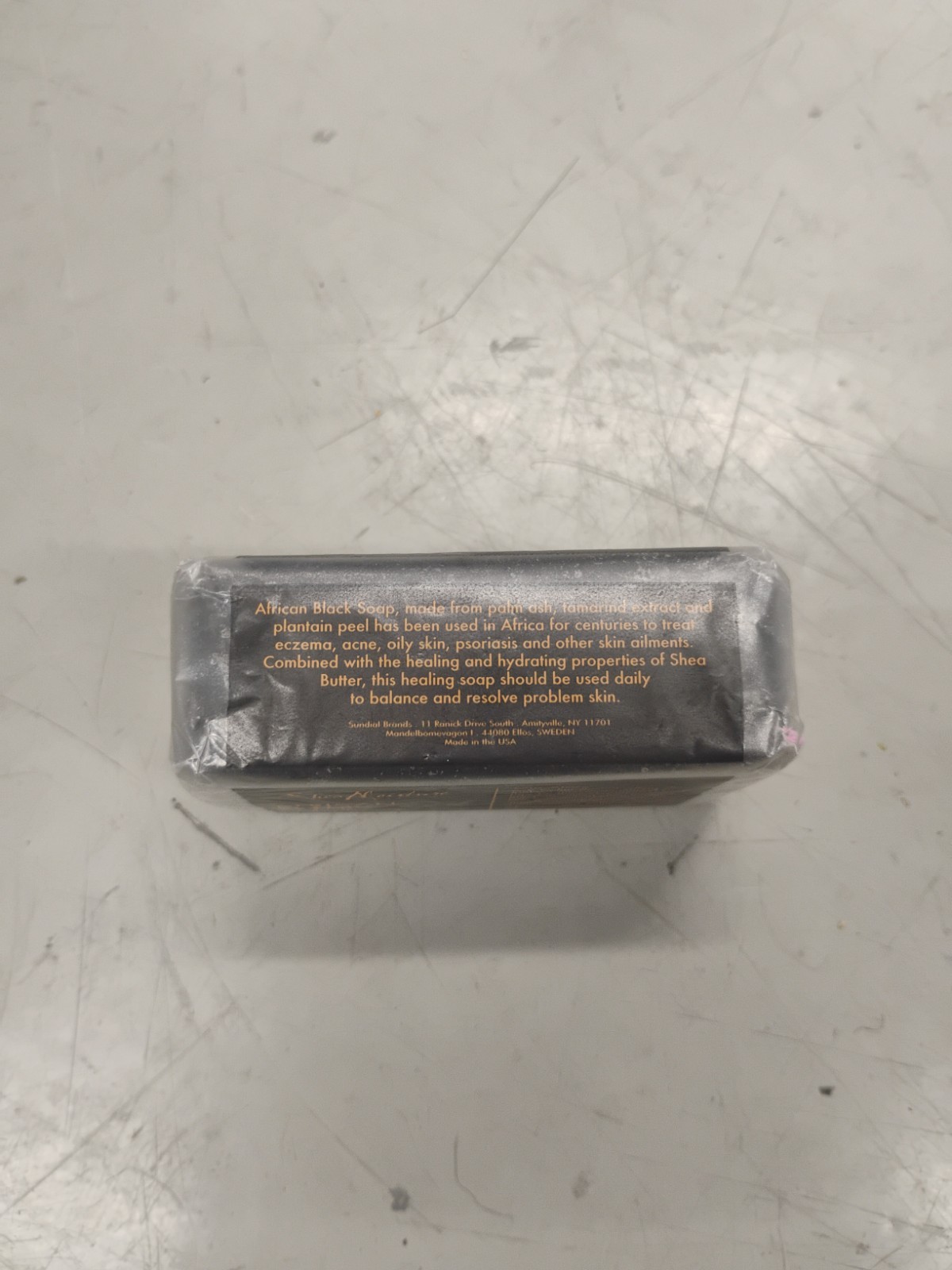 Shea Moisture Vegan African Black Soap 8 oz NEW Shea Butte Acne Prone Skin X4